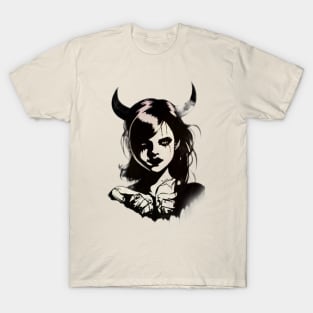 beautiful demon : horror girls T-Shirt